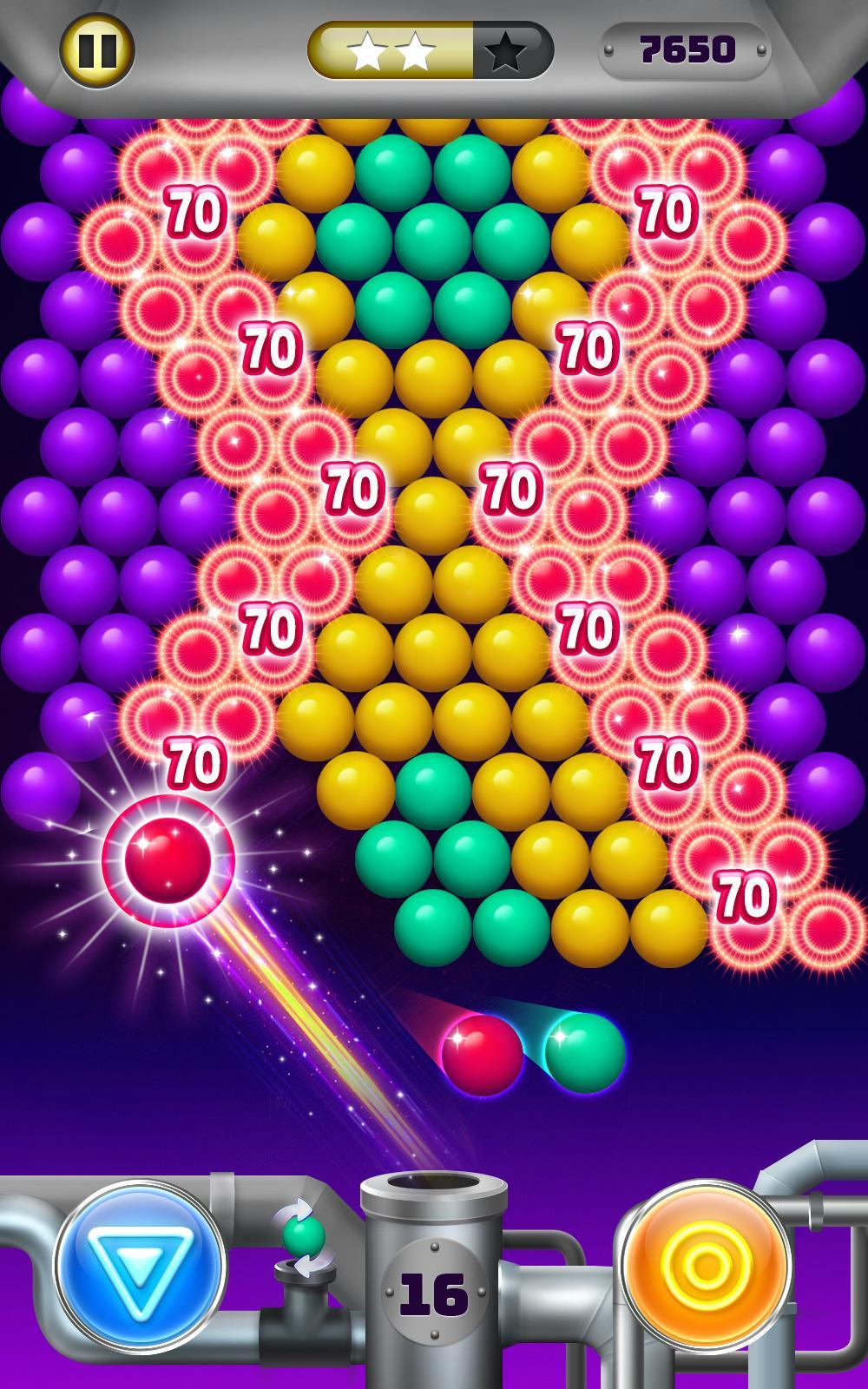 Fusion Bubbles ゲームのスクリーンショット