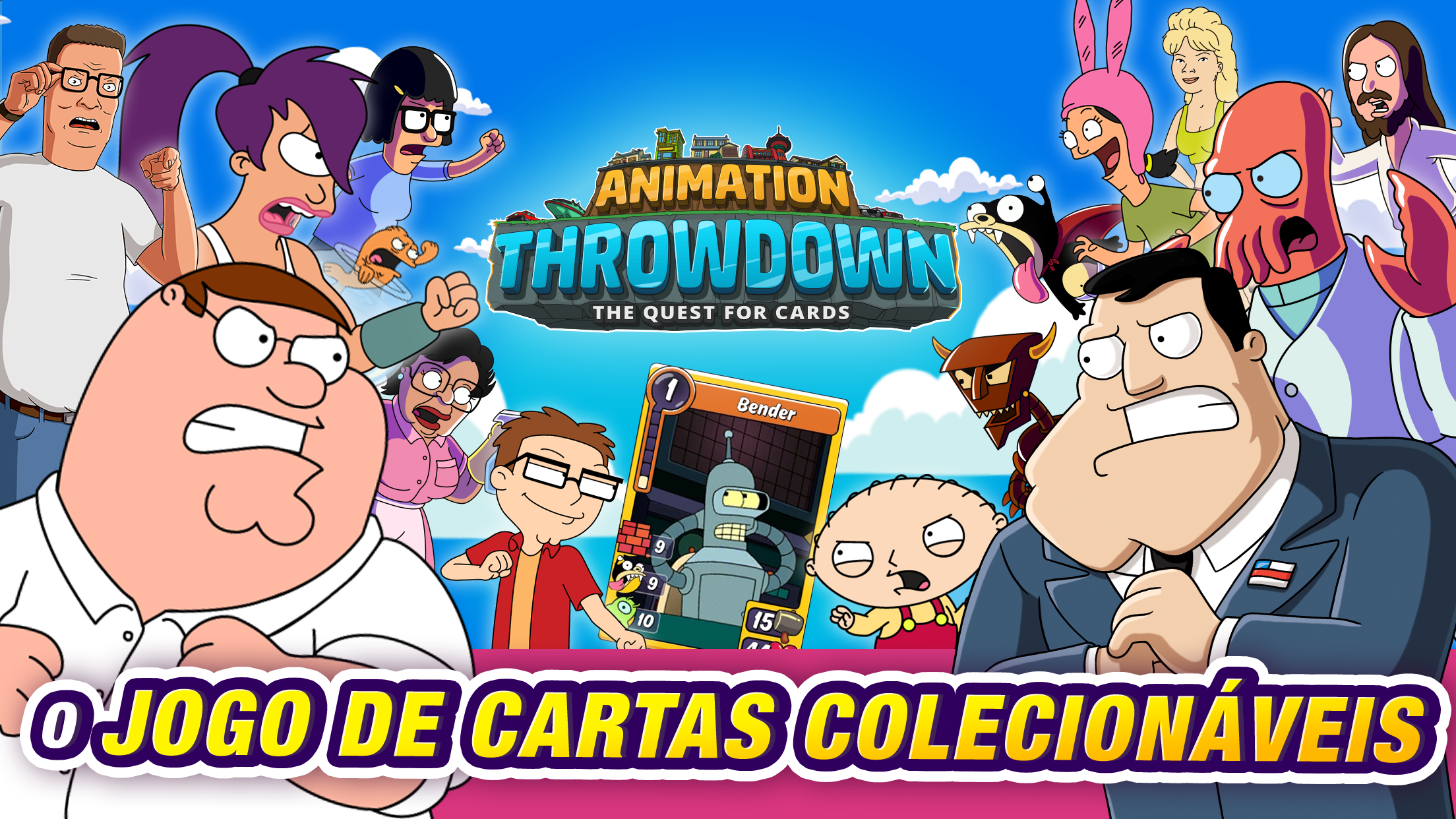 Captura de Tela do Jogo Animation Throwdown: TQFC