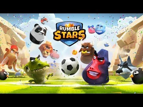 Screenshot of the video of Rumble Stars Football