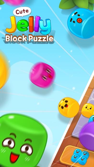 Jelly Block Puzzle: Funny Face Game Screenshot