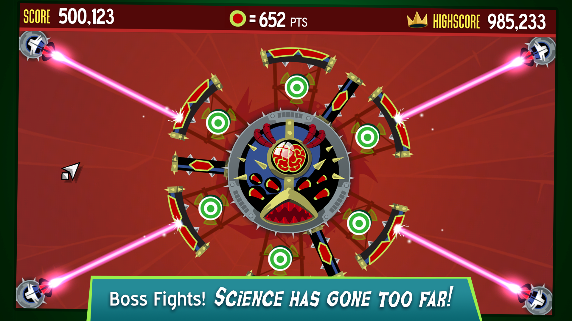 Tilt to Live 2: Redonkulous Game Screenshot