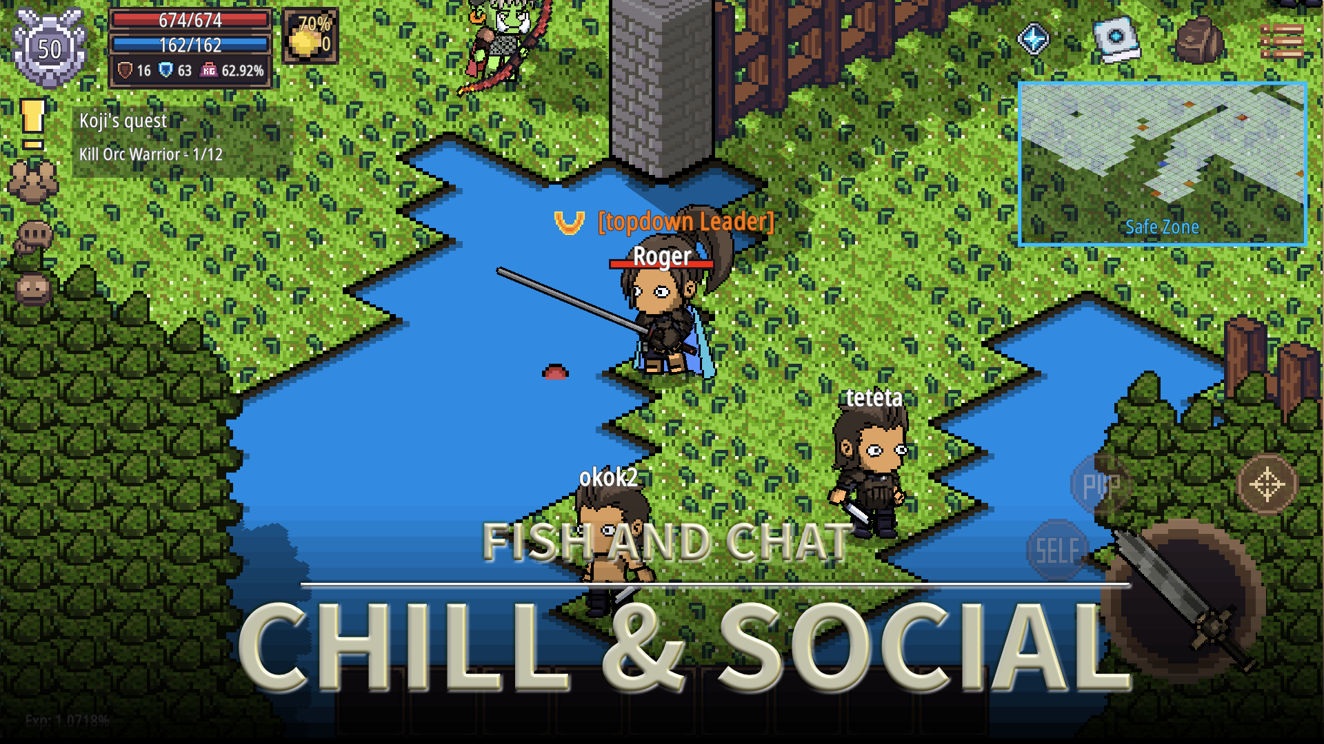 Rising Clans MMORPG: Soul like Game Screenshot