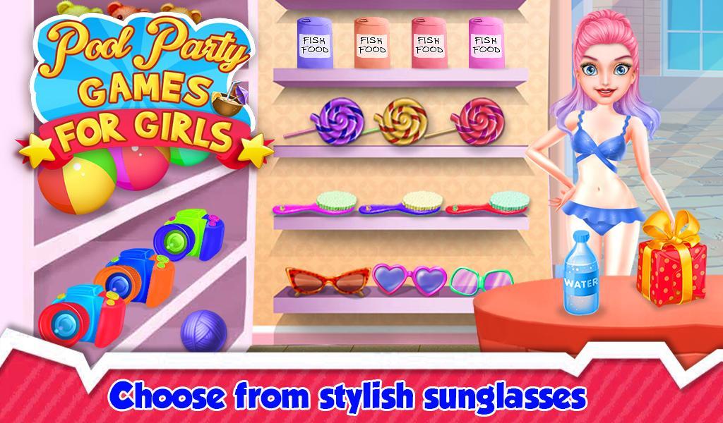 Pool Party Games For Girls - Summer Party 2019 screenshot game