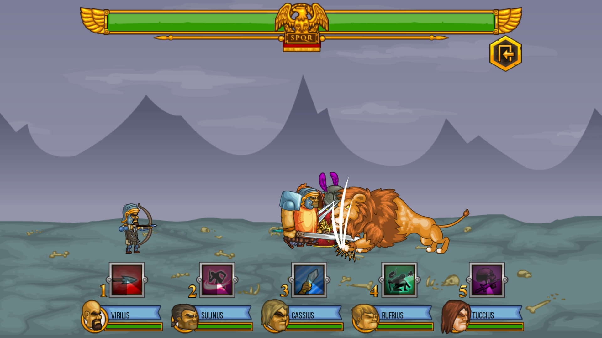 Gods Of Arena: Strategy Game Game Screenshot