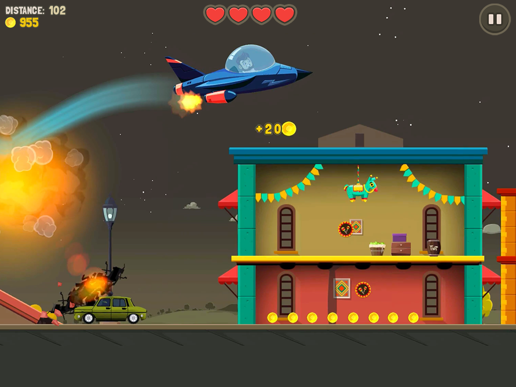 Aliens Drive Me Crazy Game Screenshot