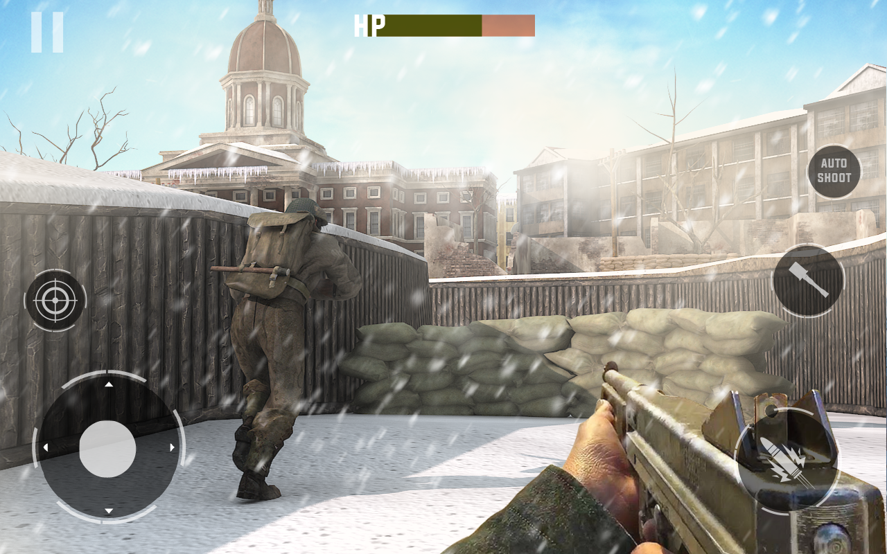 Cuplikan Layar Game World War 2 Heroes Army: WW2 B