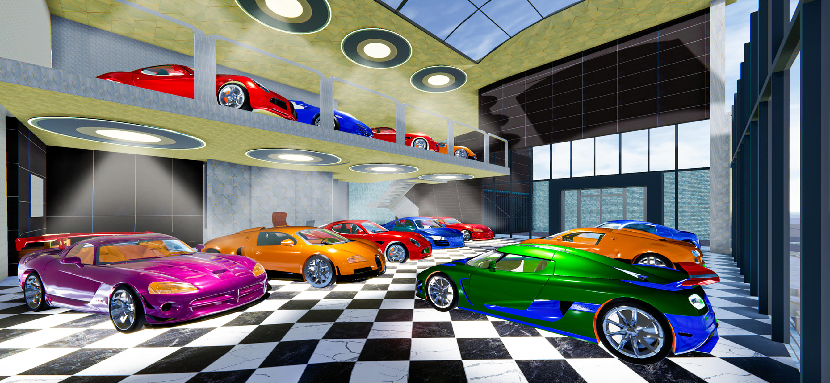 Cuplikan Layar Game Car Dealer Job Tycoon Sim Game