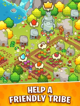 Me is King: Build Tribe Island Game Screenshot