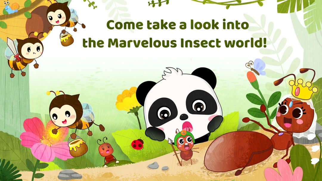 Screenshot of Little Panda's Insect World