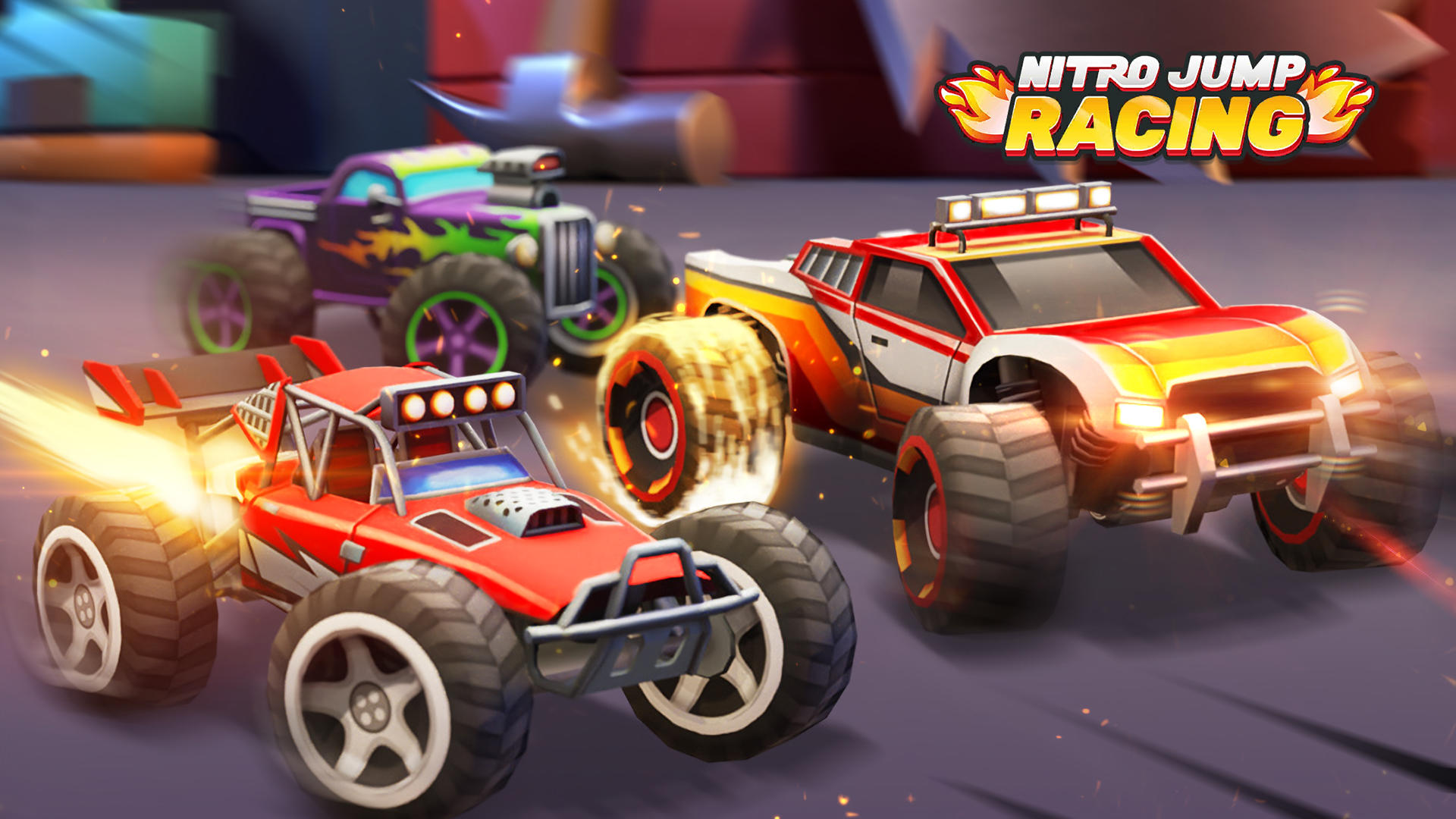 Banner of Nitro Jump - Car Racing 