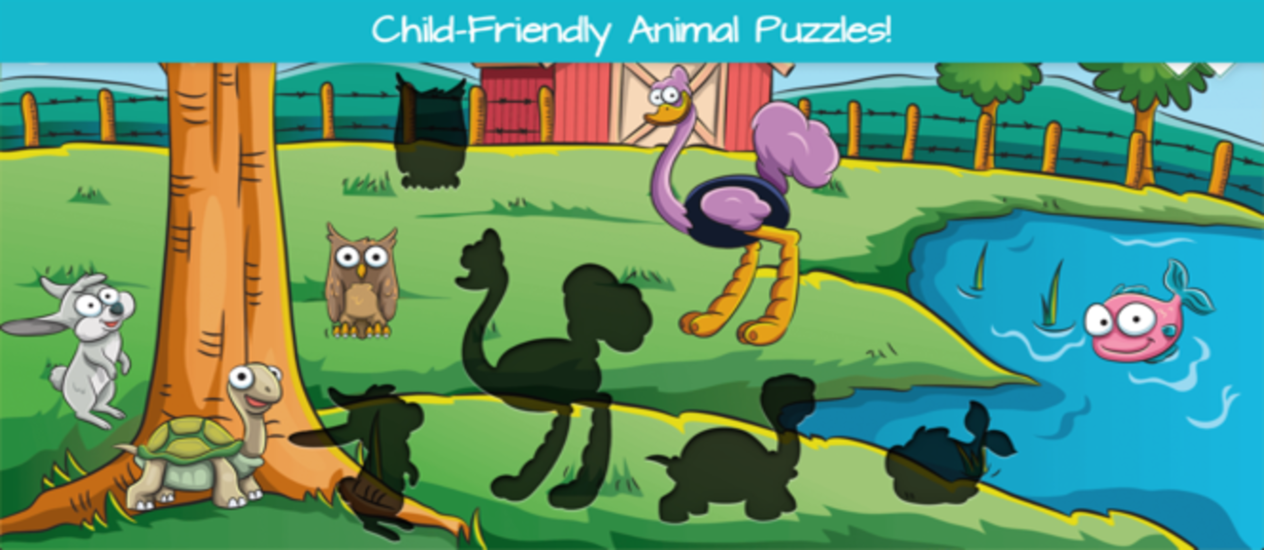 Farm Animal Puzzles Game 게임 스크린샷