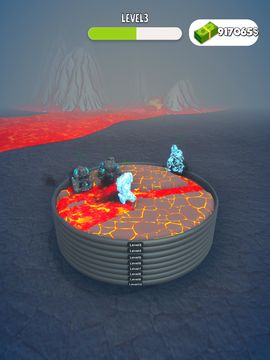 Captura de Tela do Jogo Merge Master: Melt Monsters