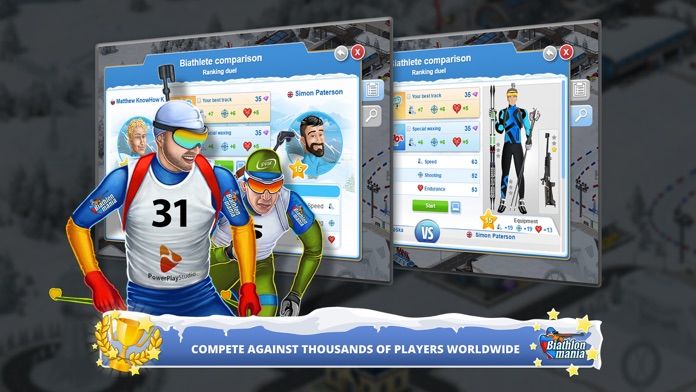 Biathlon Mania screenshot game