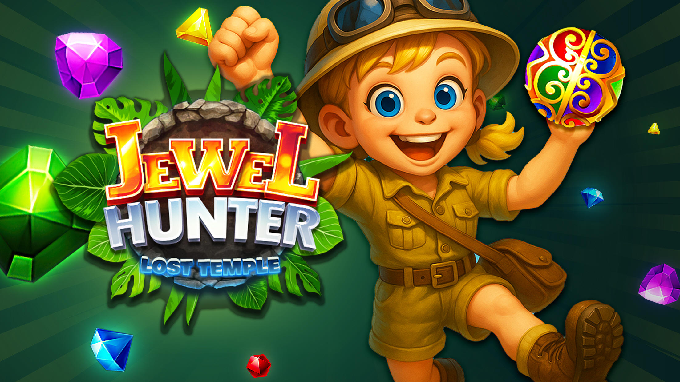 Jewel Hunter Lost Temple Game Screenshot