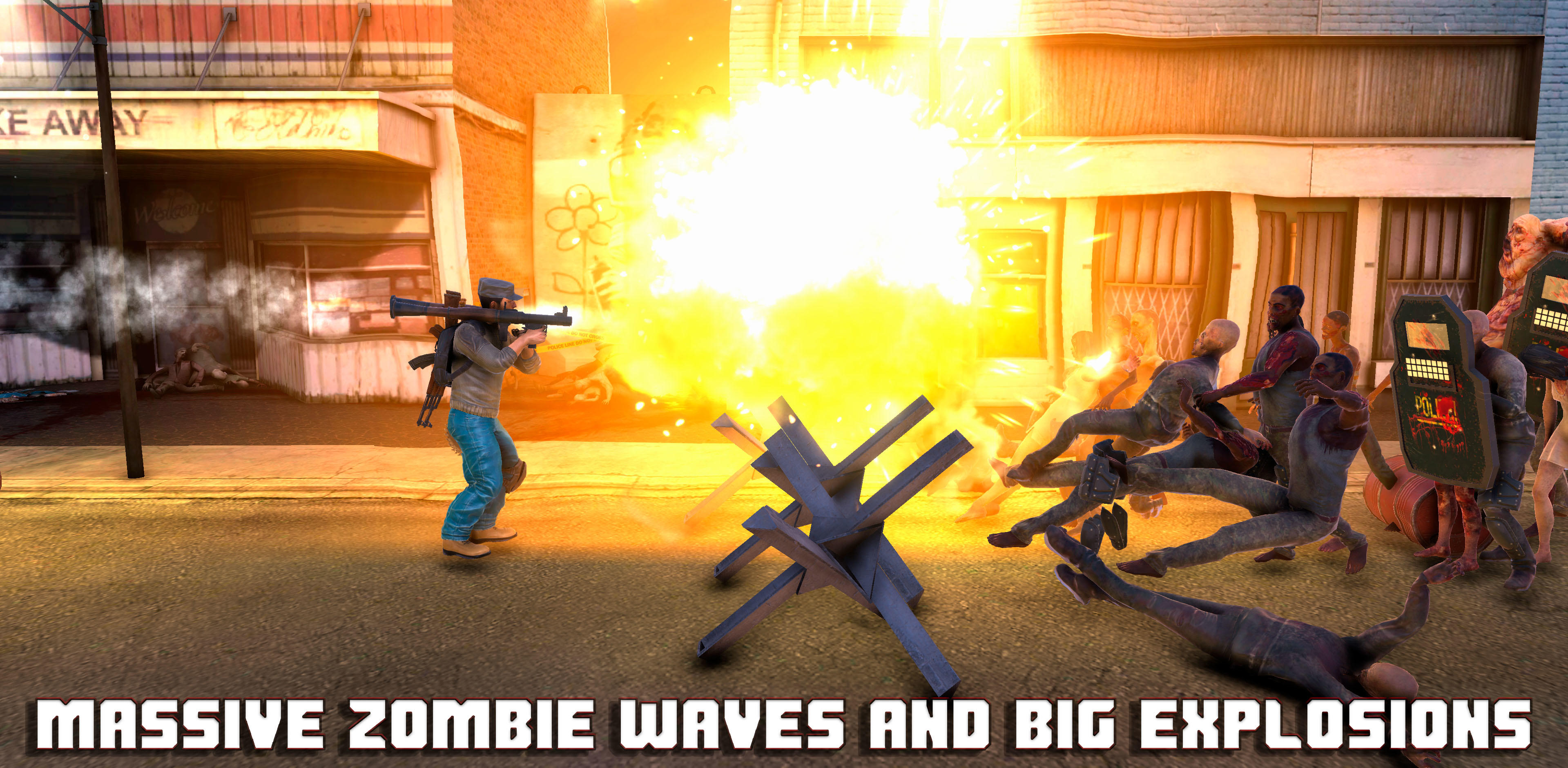 Attack Of The Dead Zombies Game Screenshot