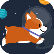 Space Corgi - Springende Hunde