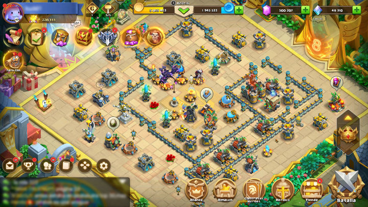 Screenshot 1 of Castle Clash:Gobierna el Mundo 3.6.5