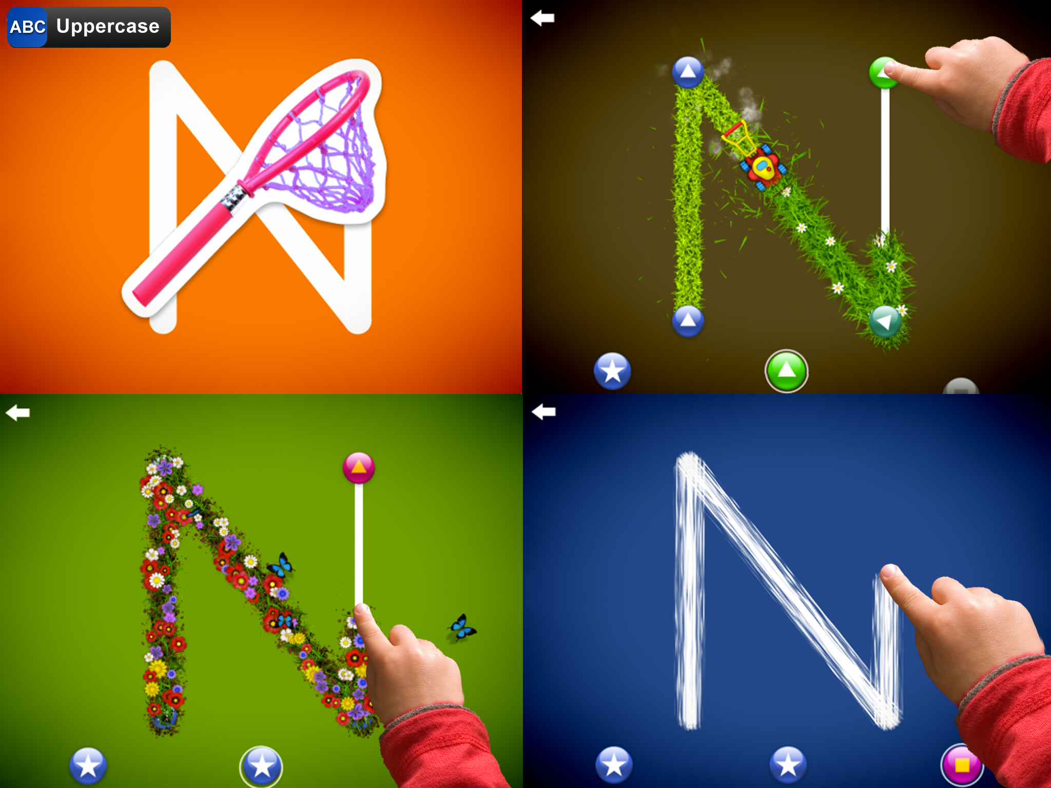 Captura de Tela do Jogo LetterSchool - learn write abc