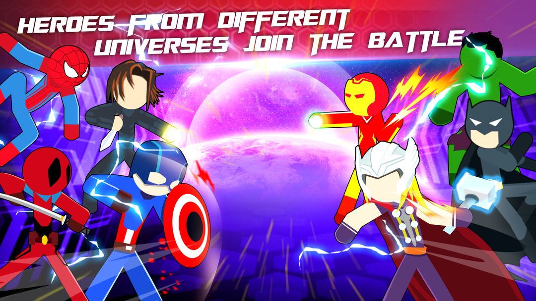 Super Stickman Heroes Fight screenshot game