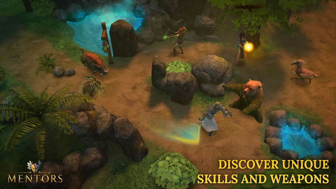 Screenshot of Mentors: Turn Based RPG Strategy