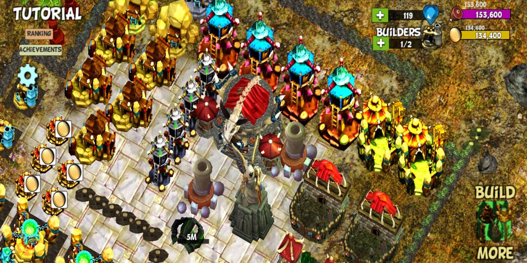 Screenshot of ☣️ Clash Of Orcs ⛺️ City Building Defense War TD