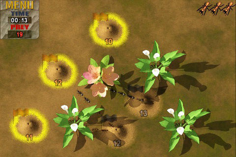 Ant Wars SE screenshot game