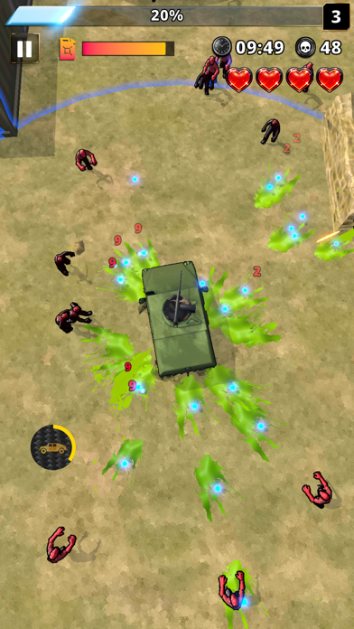 Armored Survivor Game Screenshot