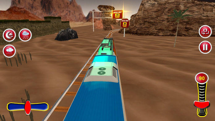 Subway Super Train Drive 3D Pro ภาพหน้าจอเกม