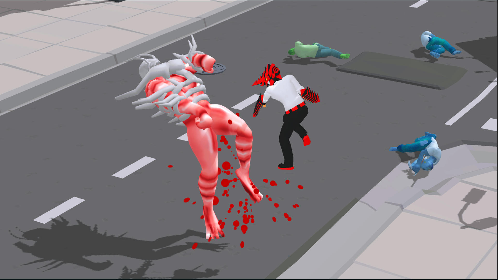 Chainsaw Devil City Fight ภาพหน้าจอเกม