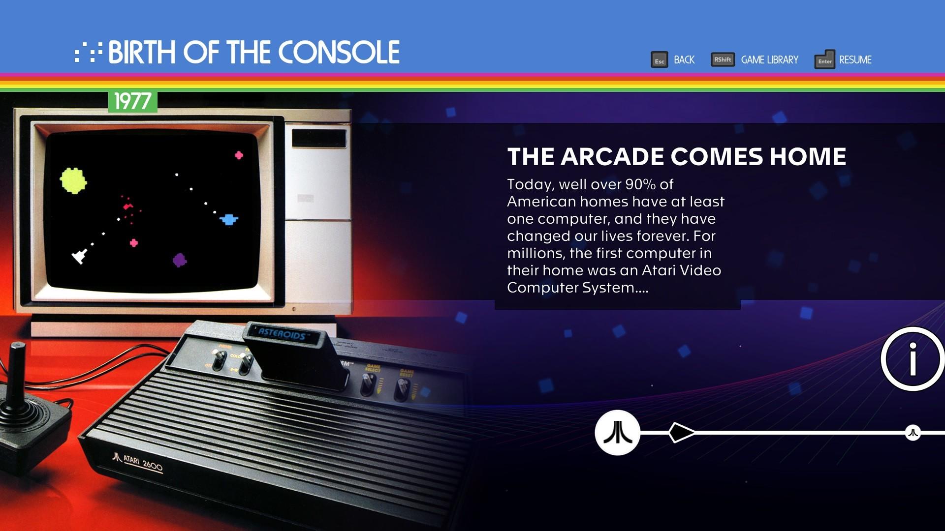 Atari 50: The Anniversary Celebration ゲームのスクリーンショット