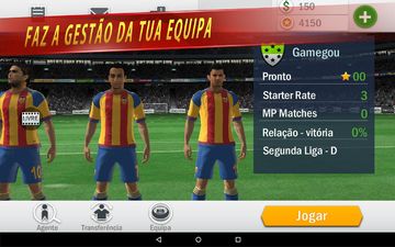 Captura de Tela do Jogo Soccer Shootout