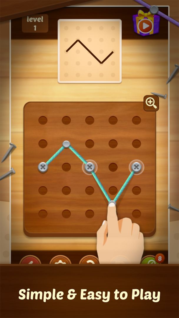 Line Puzzle: String Art遊戲截圖