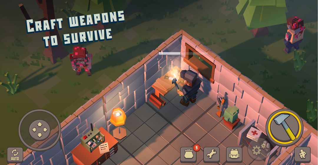 Cube Survival Story ภาพหน้าจอเกม