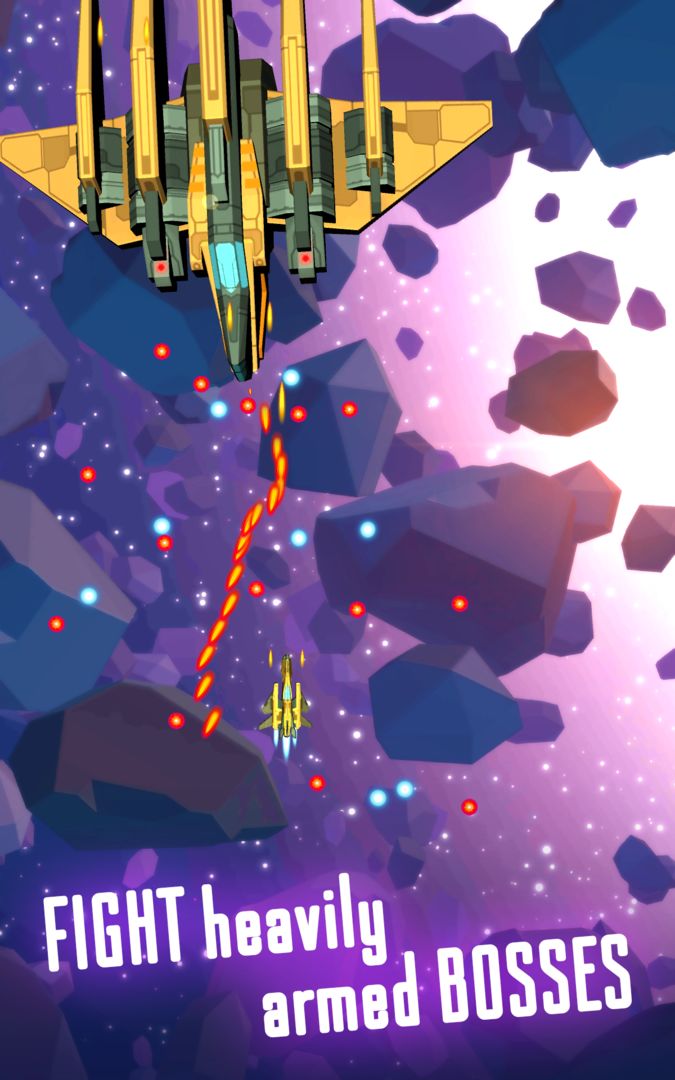 Hyper Force - Space Shooter 게임 스크린 샷