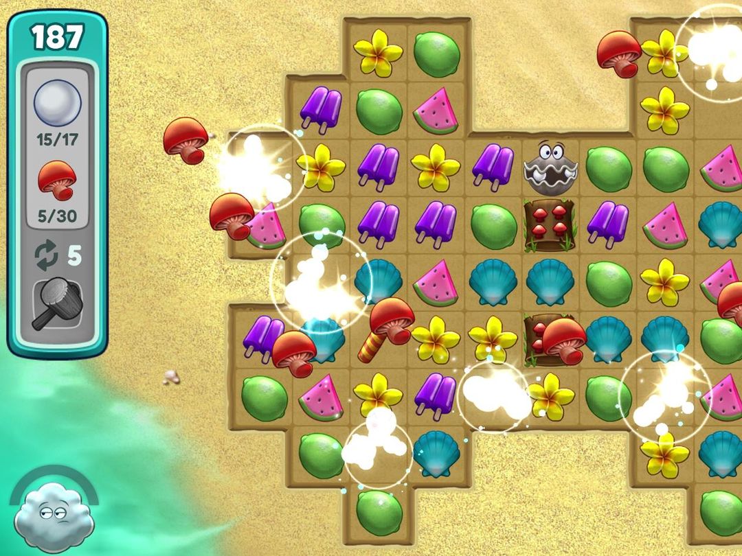 Screenshot of Animal Cove: Solve Puzzles & Customize Your Island