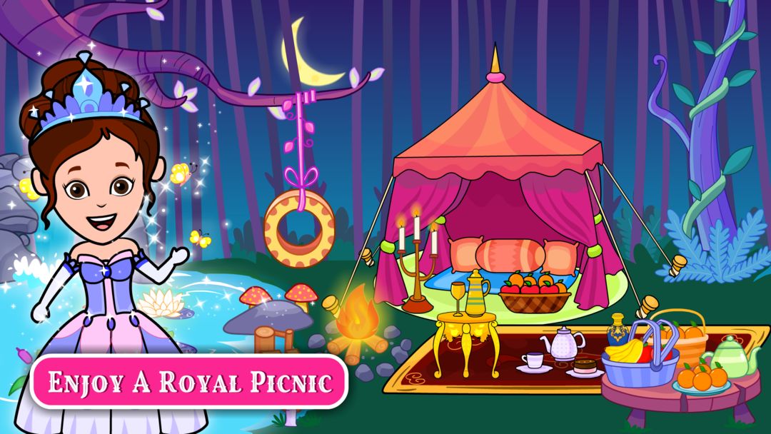 Tizi World Princess Town Games screenshot game