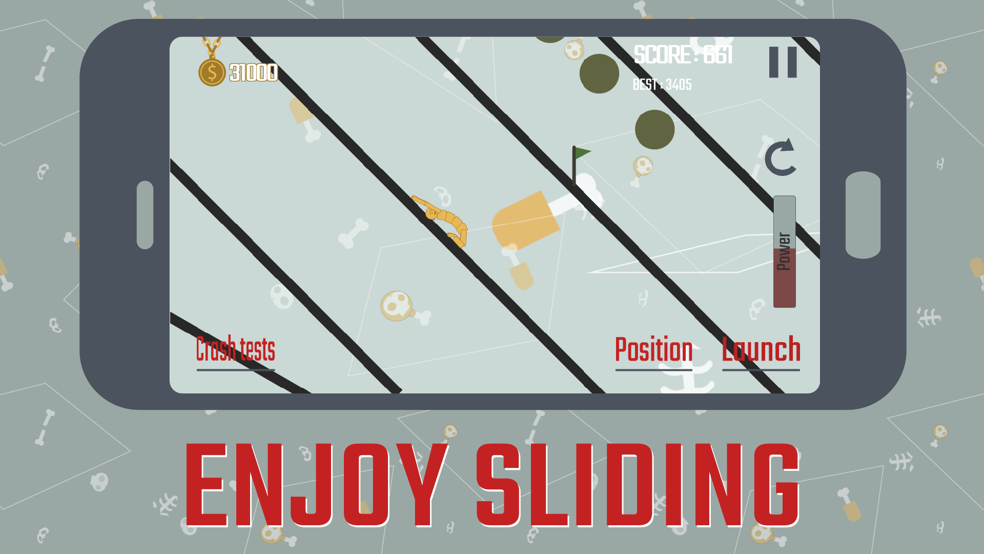 Stickman Destruction: Dismounting Game Screenshot