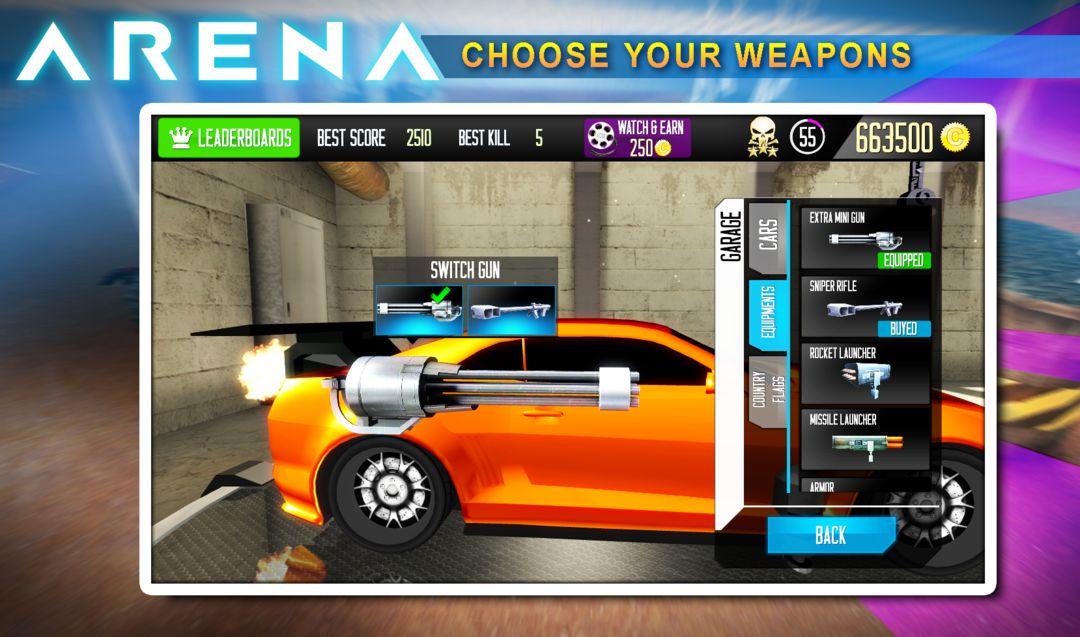 Screenshot of Arena.io Cars Guns Online MMO