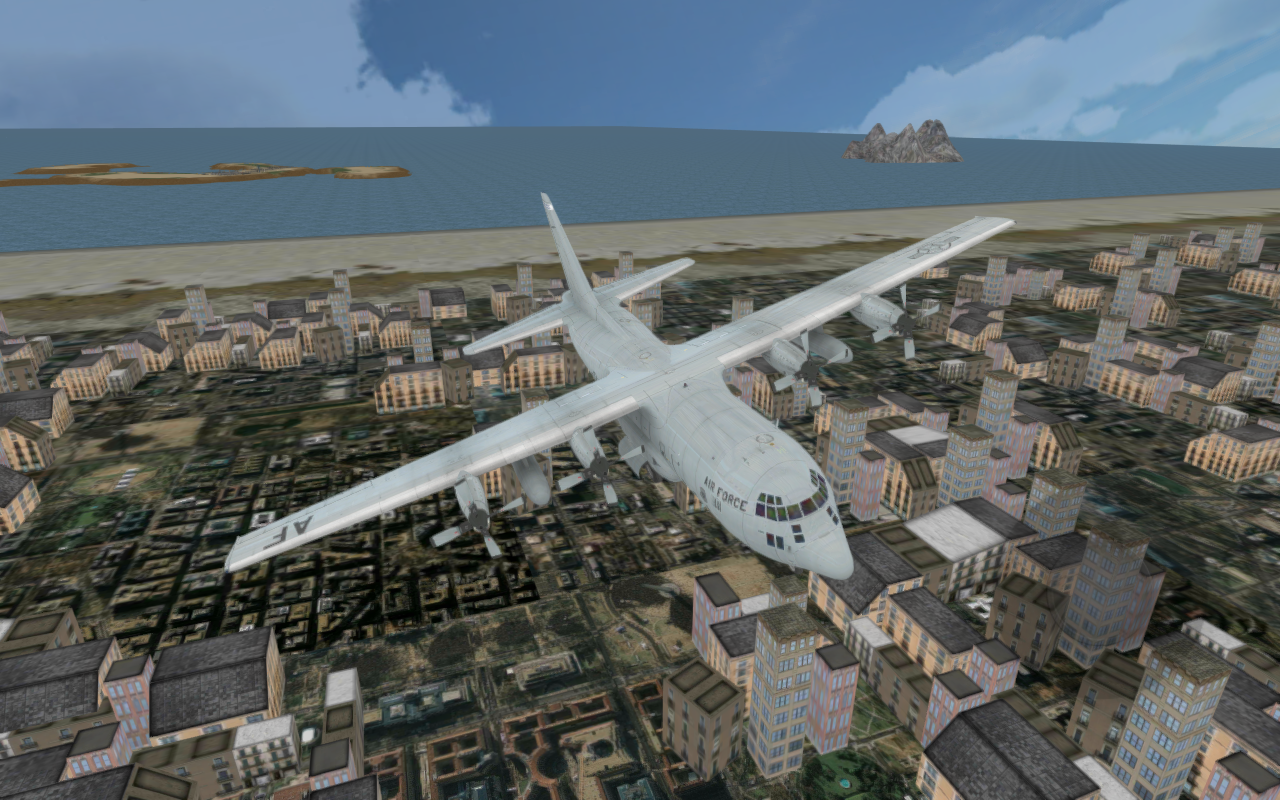 Airplane Flight Pilot 3D 게임 스크린샷
