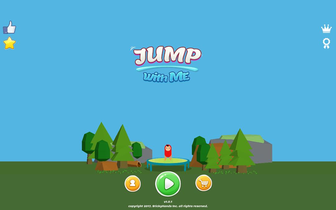 점프위드미 게임 스크린 샷