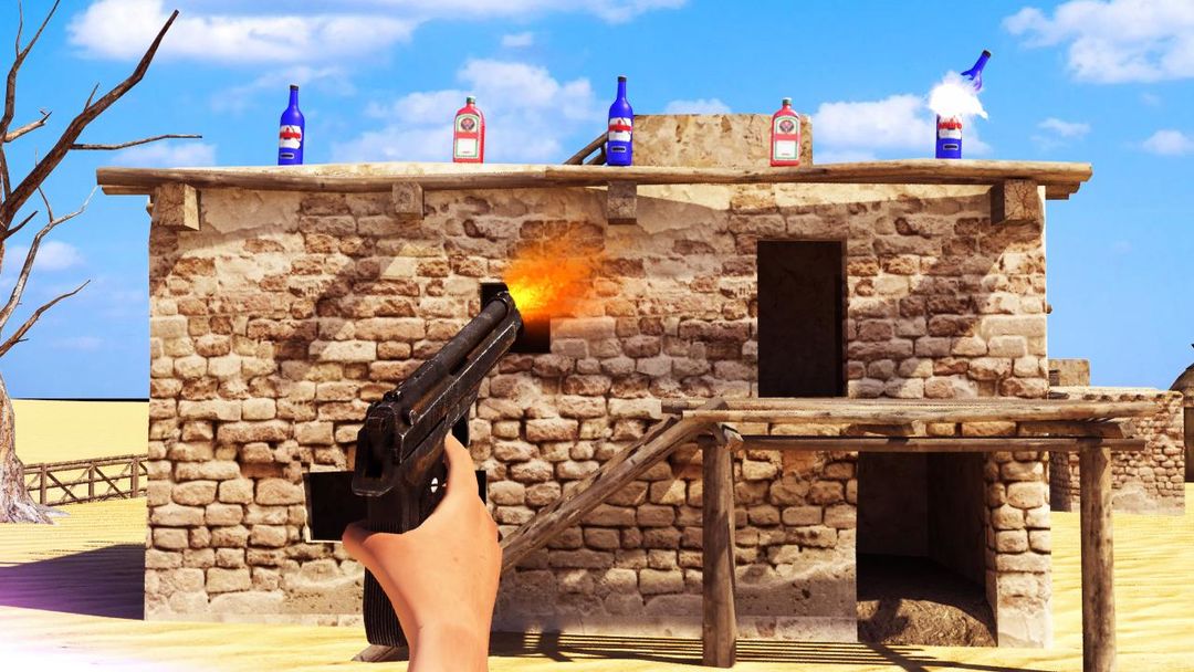 Bottle 3D Shooting Expert screenshot game