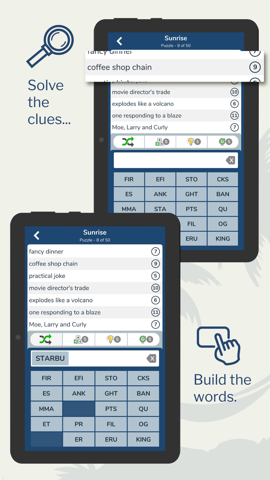 7 Little Words – Daily Puzzles 게임 스크린샷