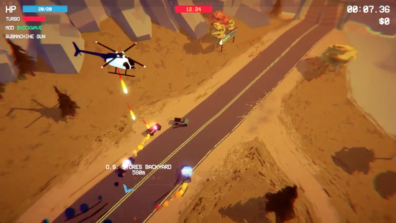 Screenshot of the video of Pako 2