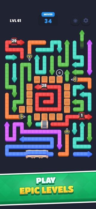 Snake Tangle Game Screenshot