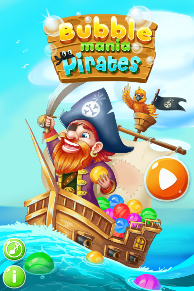 Oceanic Bubble Adventure Game Screenshot