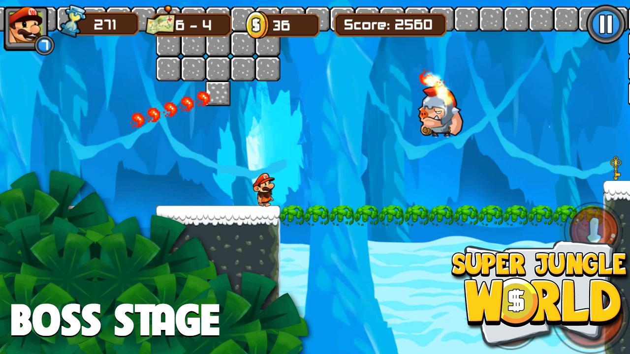 Super Jungle Adventure Game Screenshot