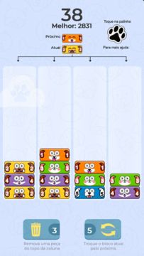 AuBlocks - Puzzle com Dogs ゲームのスクリーンショット