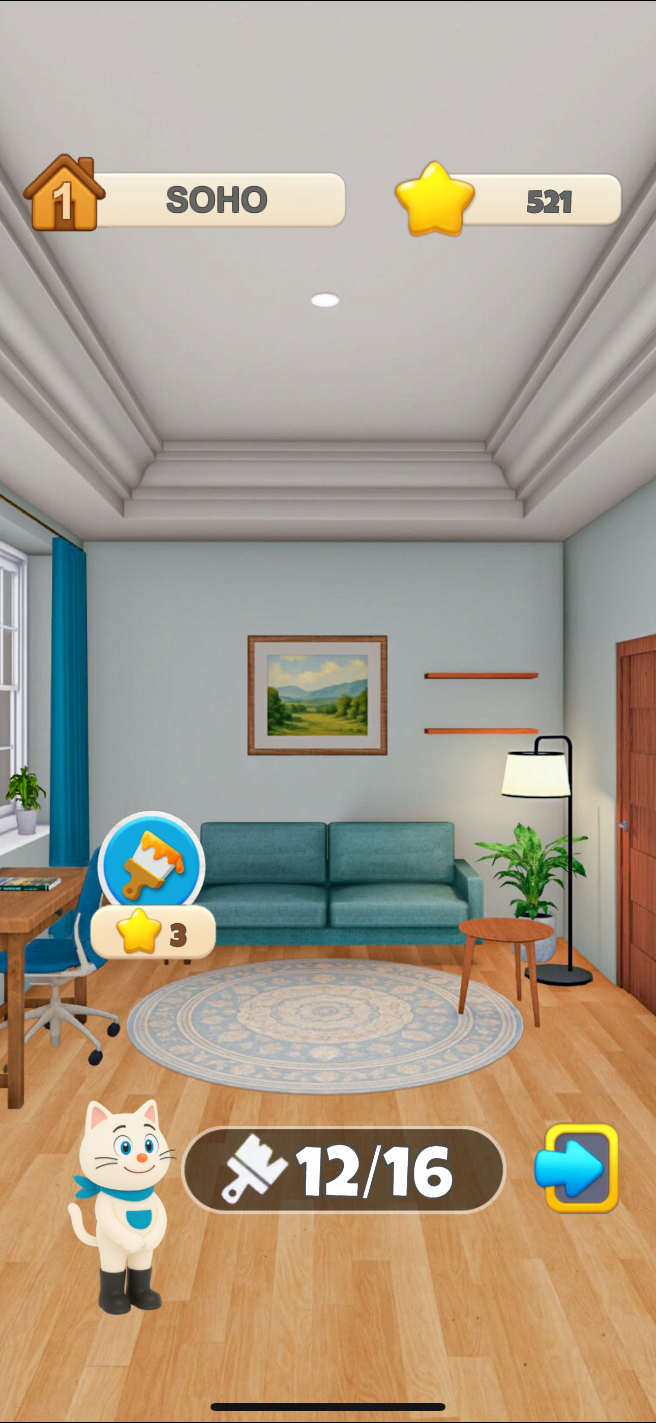 Solitaire Home Game Screenshot