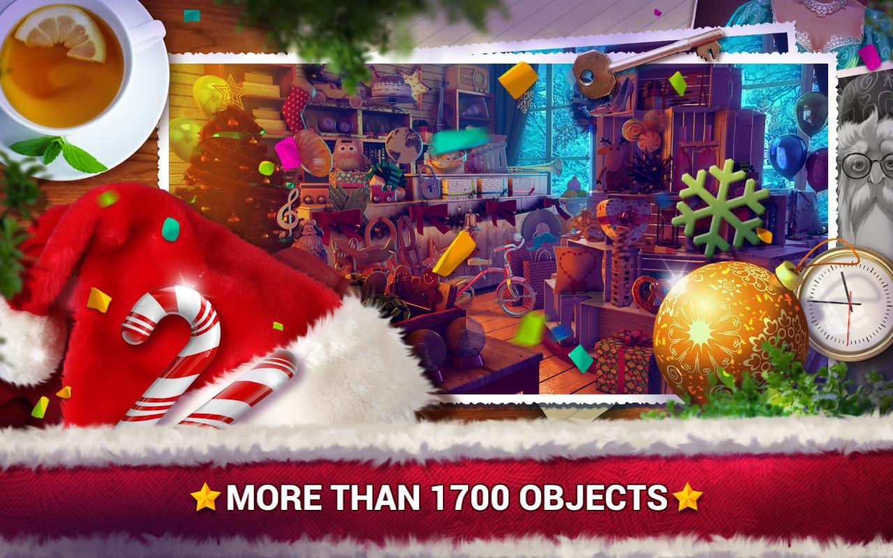 Hidden Objects - Christmas Game Screenshot