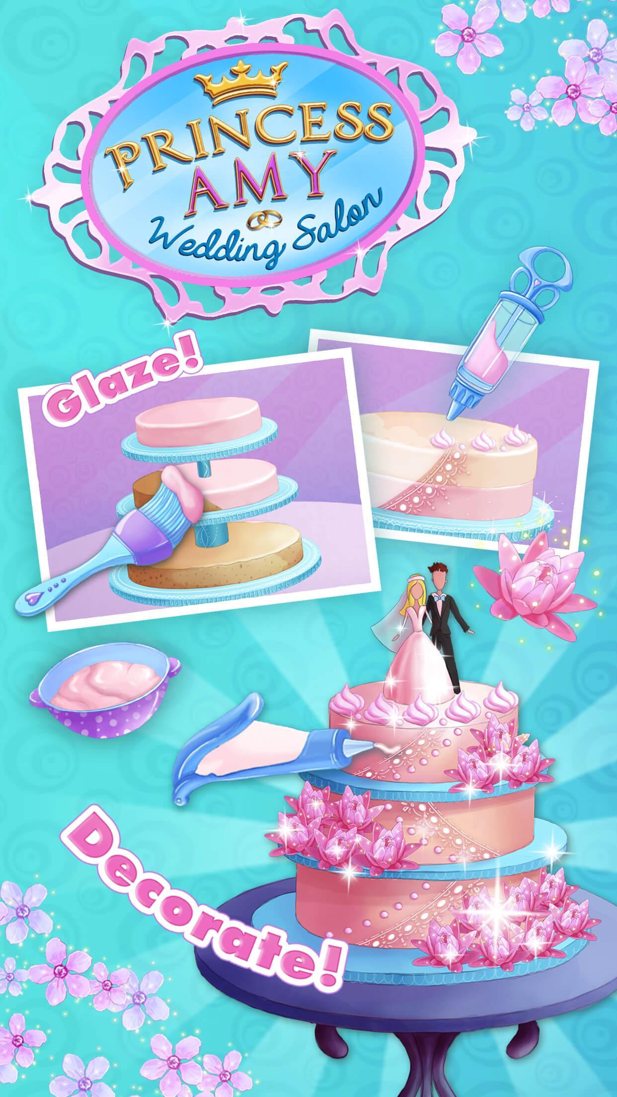 Princess Amy Wedding Salon 2 Game Screenshot